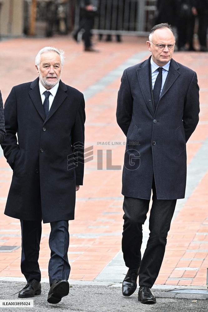 NO TABLOIDS - Didier Guillaume Funeral - Monaco