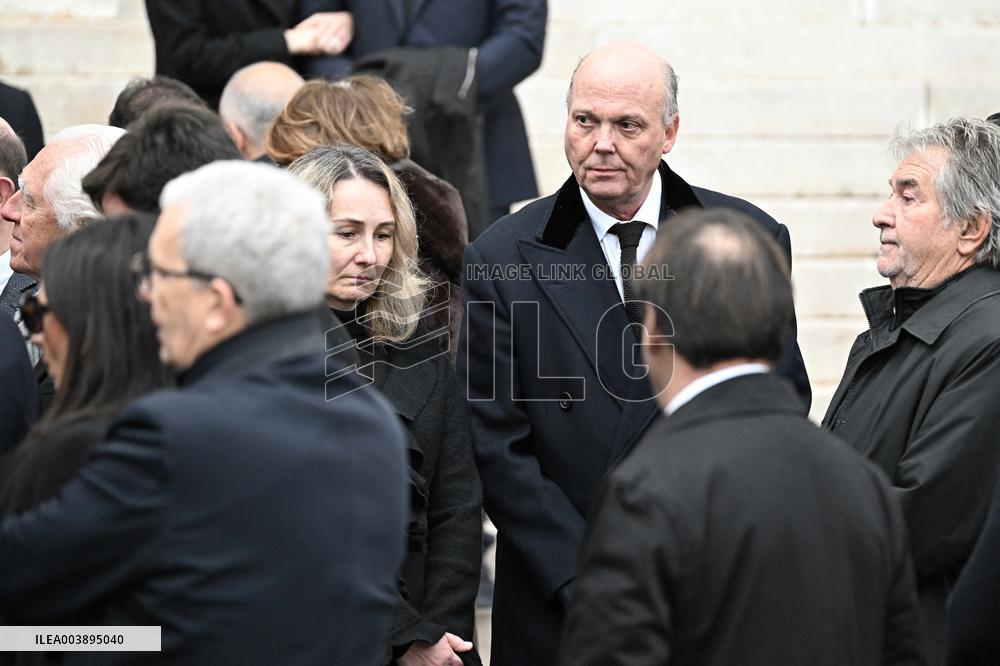 NO TABLOIDS - Didier Guillaume Funeral - Monaco
