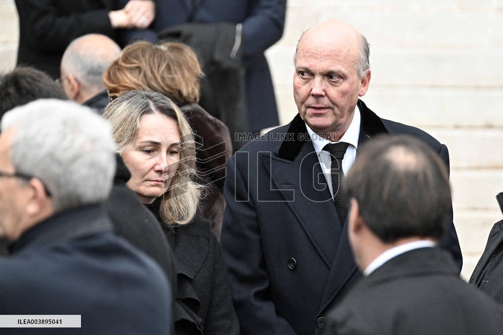 NO TABLOIDS - Didier Guillaume Funeral - Monaco