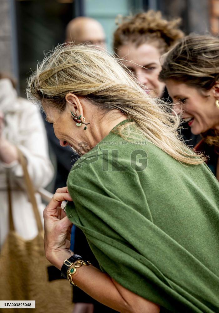 Queen Máxima Makes A Working Visit To The Join Us Foundation - Hertogenbosch