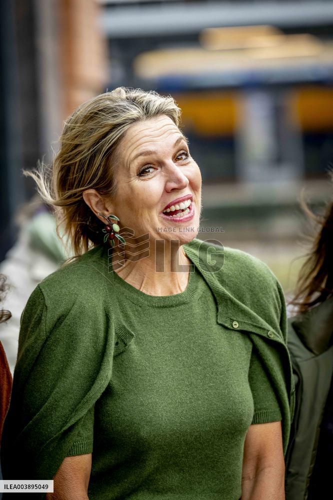 Queen Máxima Makes A Working Visit To The Join Us Foundation - Hertogenbosch
