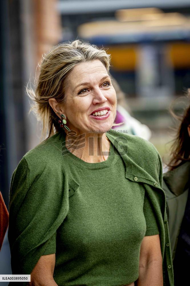 Queen Máxima Makes A Working Visit To The Join Us Foundation - Hertogenbosch