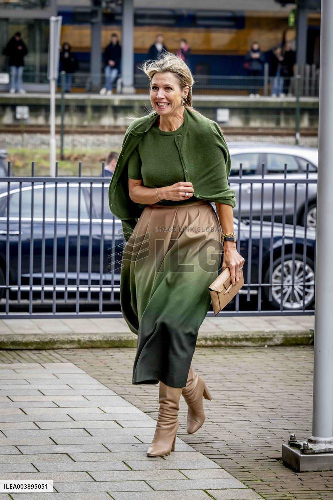 Queen Máxima Makes A Working Visit To The Join Us Foundation - Hertogenbosch
