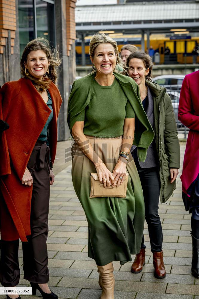 Queen Máxima Makes A Working Visit To The Join Us Foundation - Hertogenbosch