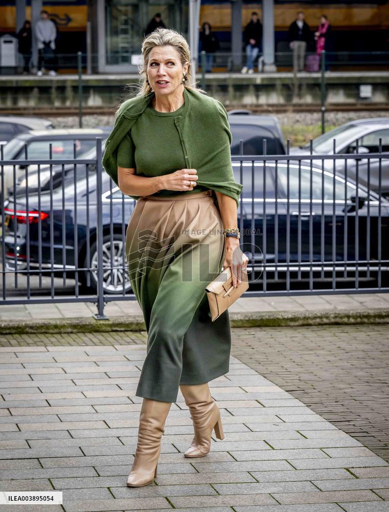 Queen Máxima Makes A Working Visit To The Join Us Foundation - Hertogenbosch