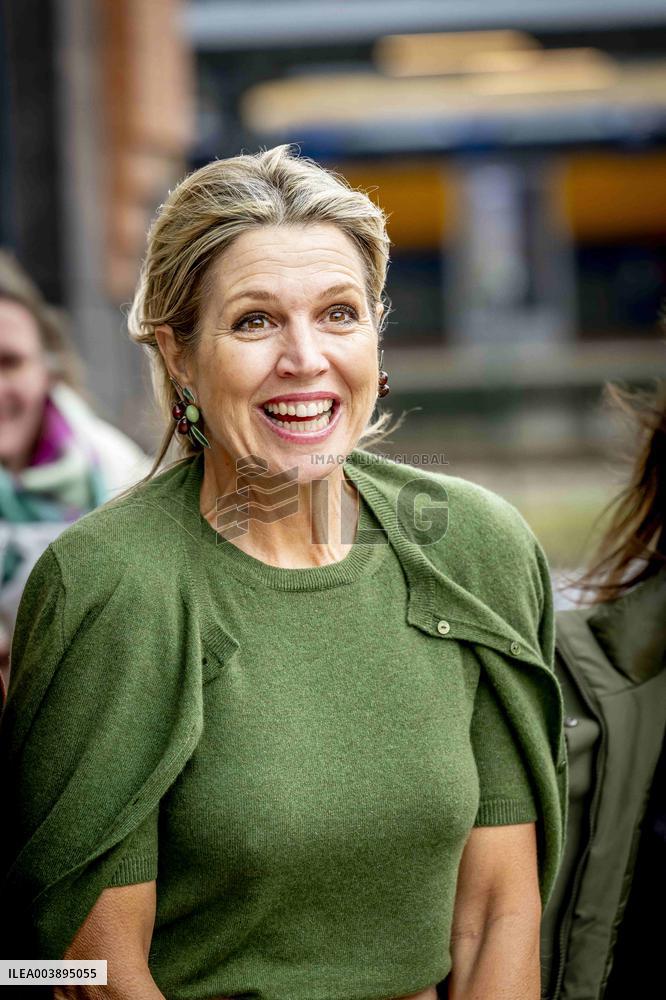 Queen Máxima Makes A Working Visit To The Join Us Foundation - Hertogenbosch
