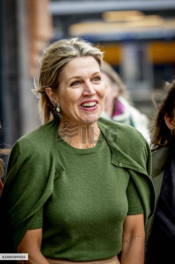 Queen Máxima Makes A Working Visit To The Join Us Foundation - Hertogenbosch