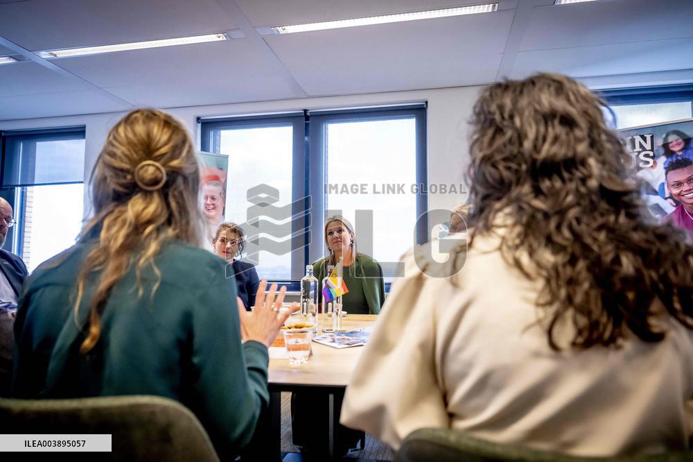 Queen Máxima Makes A Working Visit To The Join Us Foundation - Hertogenbosch