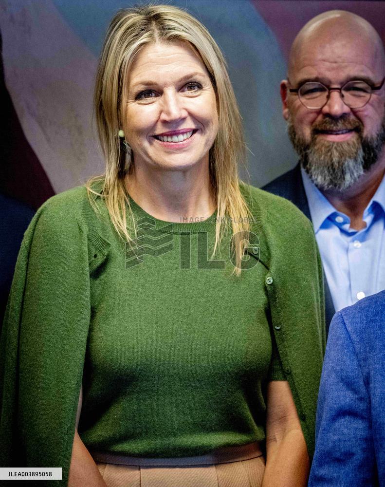 Queen Máxima Makes A Working Visit To The Join Us Foundation - Hertogenbosch