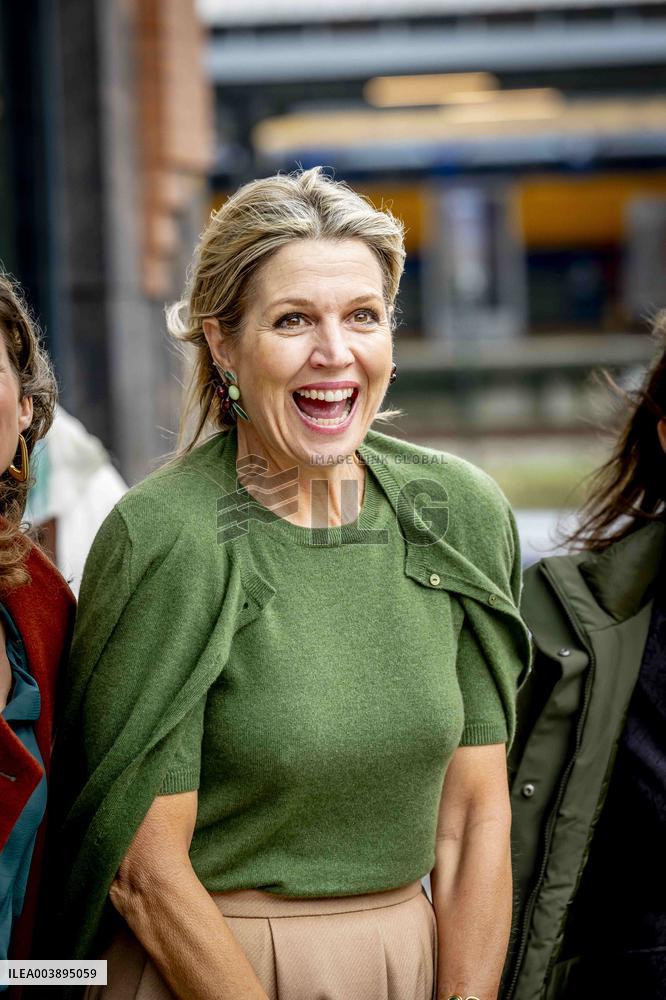 Queen Máxima Makes A Working Visit To The Join Us Foundation - Hertogenbosch