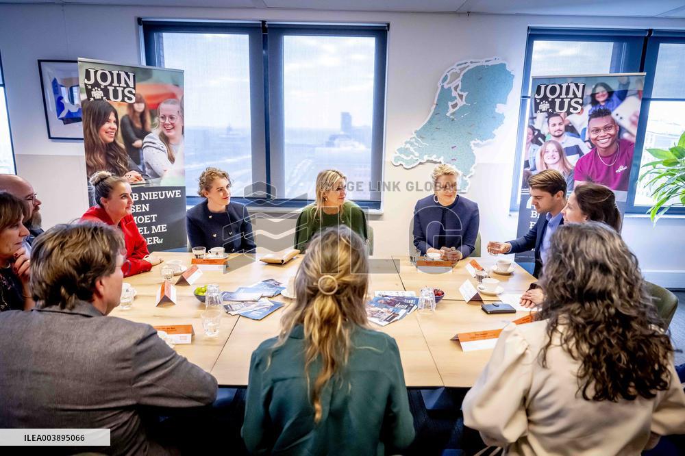 Queen Máxima Makes A Working Visit To The Join Us Foundation - Hertogenbosch