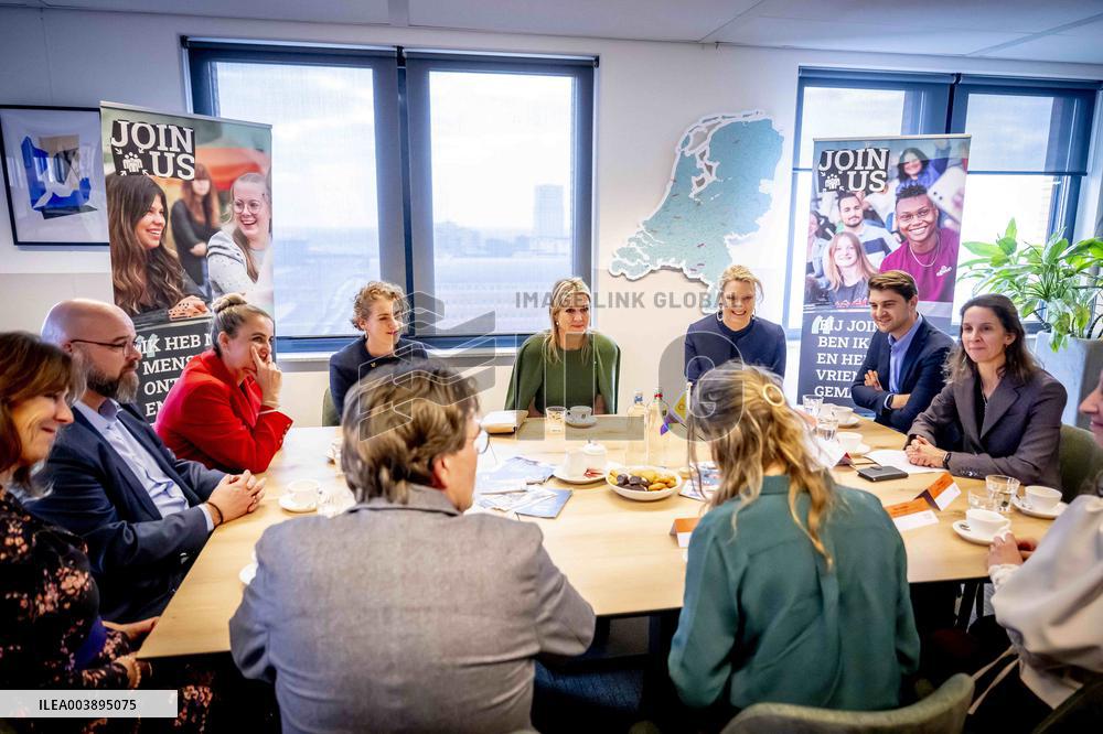 Queen Máxima Makes A Working Visit To The Join Us Foundation - Hertogenbosch