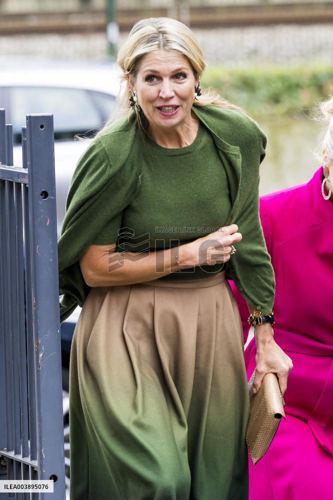 Queen Máxima Makes A Working Visit To The Join Us Foundation - Hertogenbosch