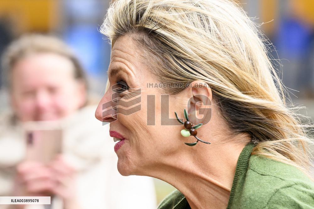 Queen Máxima Makes A Working Visit To The Join Us Foundation - Hertogenbosch