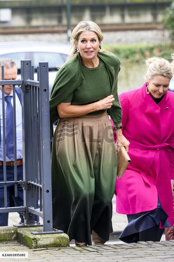 Queen Máxima Makes A Working Visit To The Join Us Foundation - Hertogenbosch