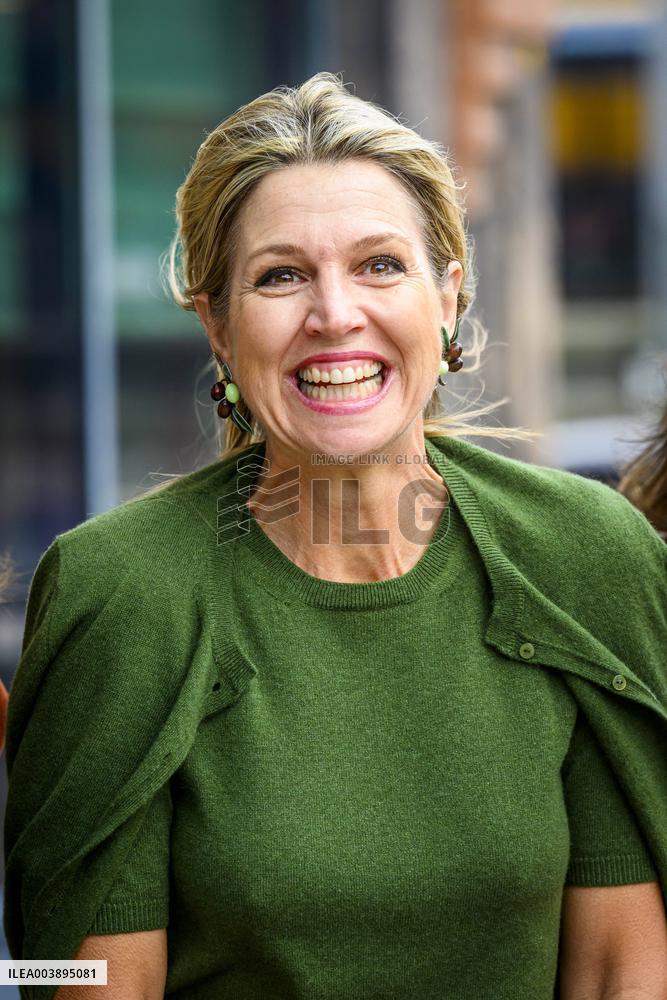 Queen Máxima Makes A Working Visit To The Join Us Foundation - Hertogenbosch