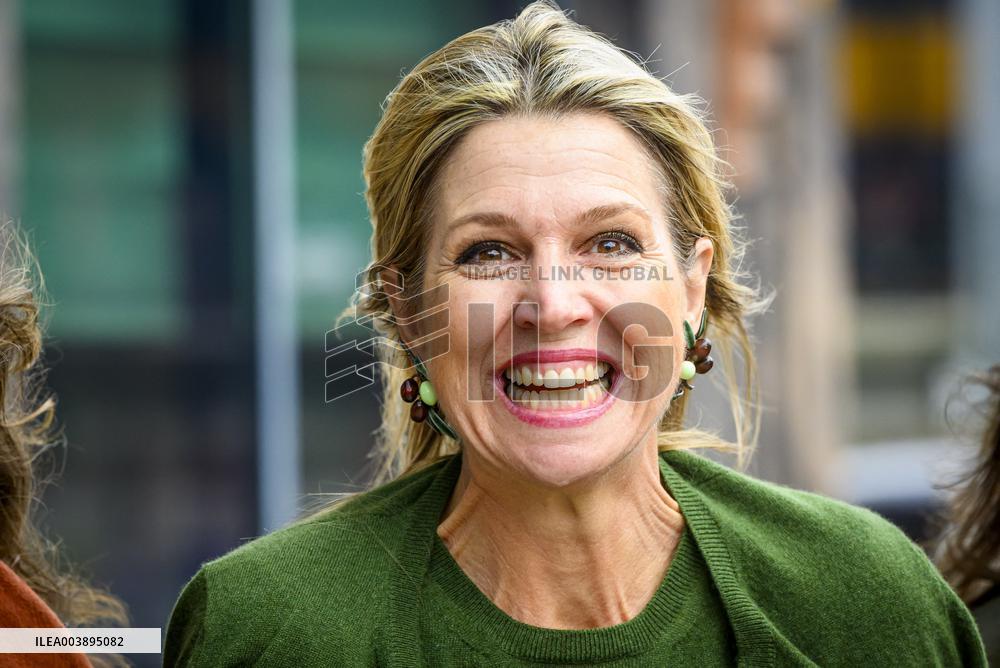 Queen Máxima Makes A Working Visit To The Join Us Foundation - Hertogenbosch
