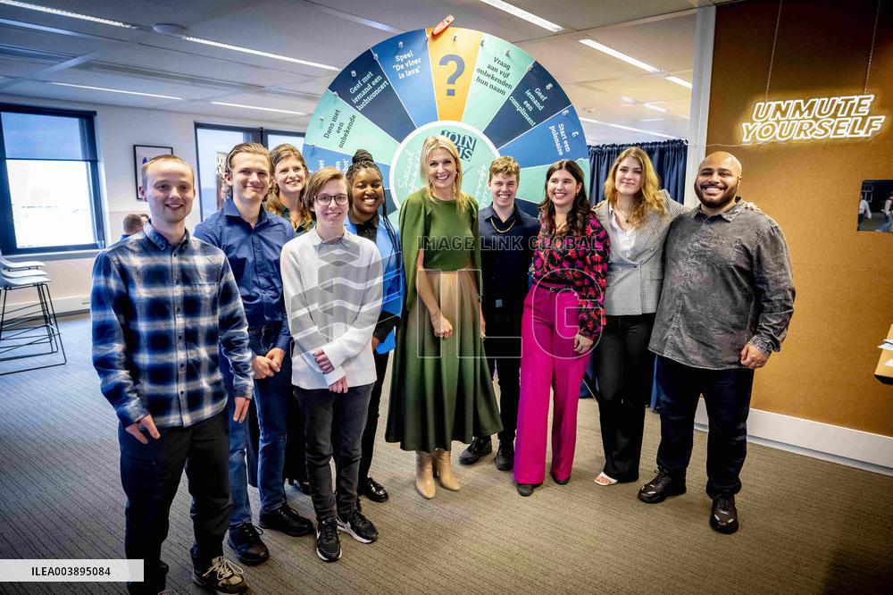 Queen Máxima Makes A Working Visit To The Join Us Foundation - Hertogenbosch