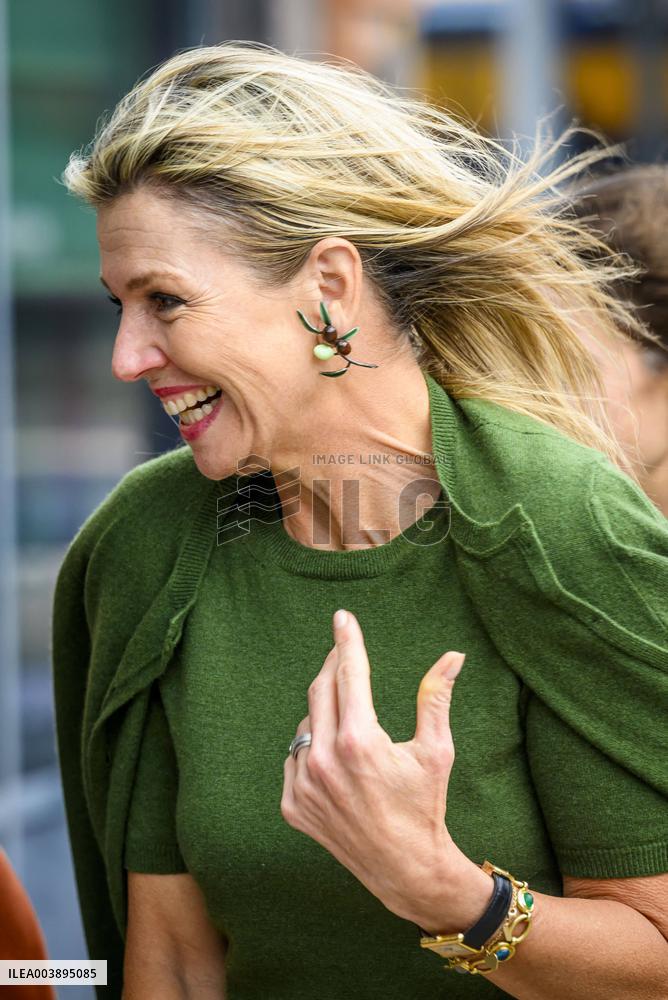 Queen Máxima Makes A Working Visit To The Join Us Foundation - Hertogenbosch