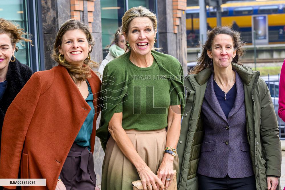 Queen Máxima Makes A Working Visit To The Join Us Foundation - Hertogenbosch