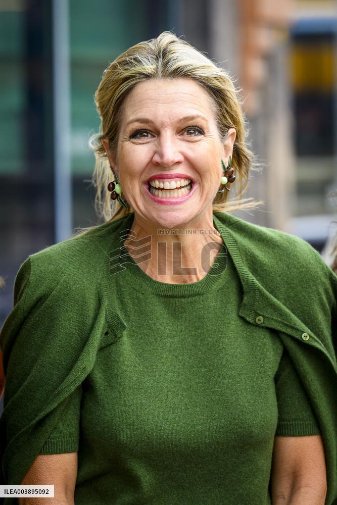 Queen Máxima Makes A Working Visit To The Join Us Foundation - Hertogenbosch