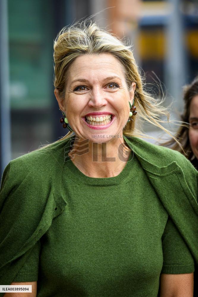 Queen Máxima Makes A Working Visit To The Join Us Foundation - Hertogenbosch