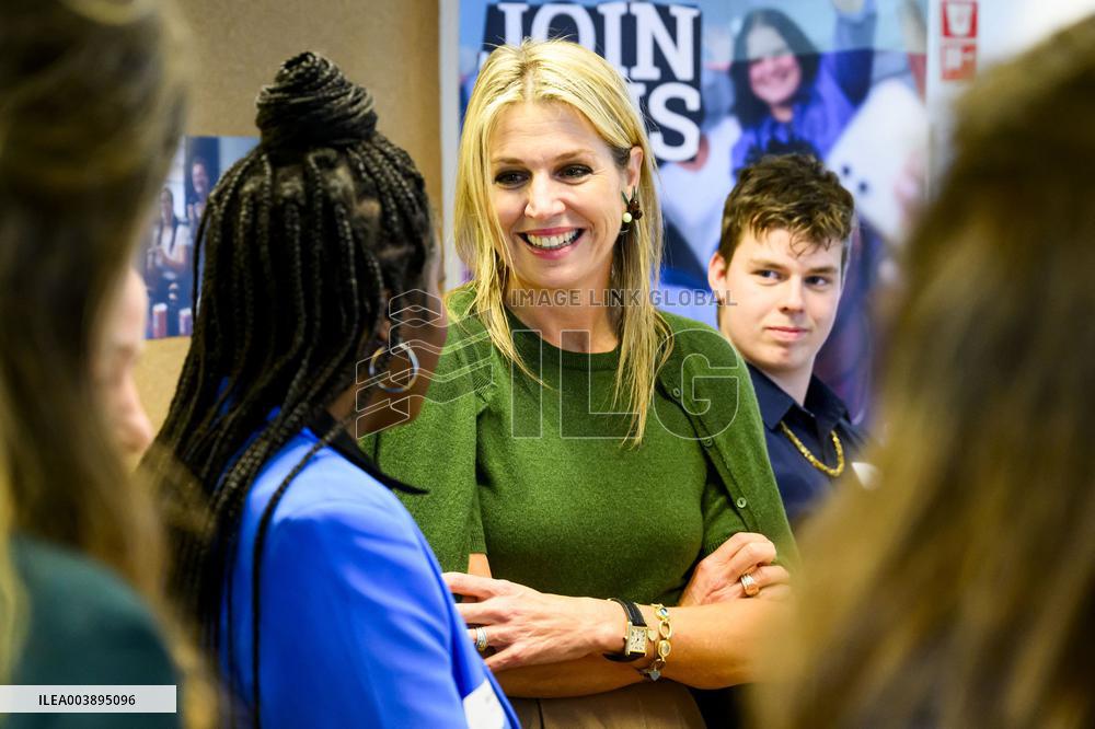 Queen Máxima Makes A Working Visit To The Join Us Foundation - Hertogenbosch