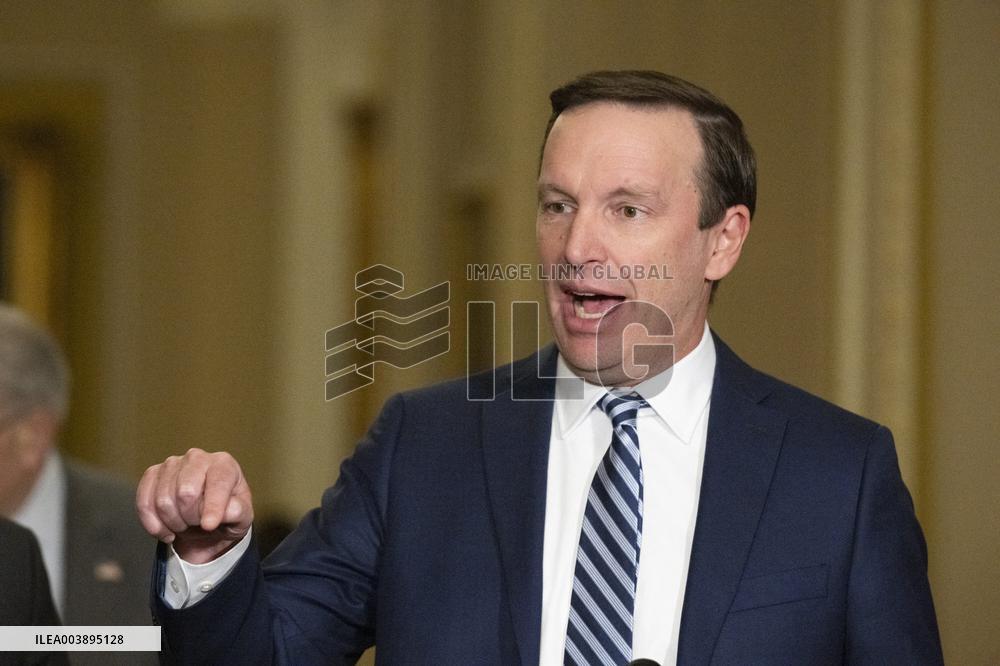 US Senate Democrats Weekly Luncheon Press Conference - DC
