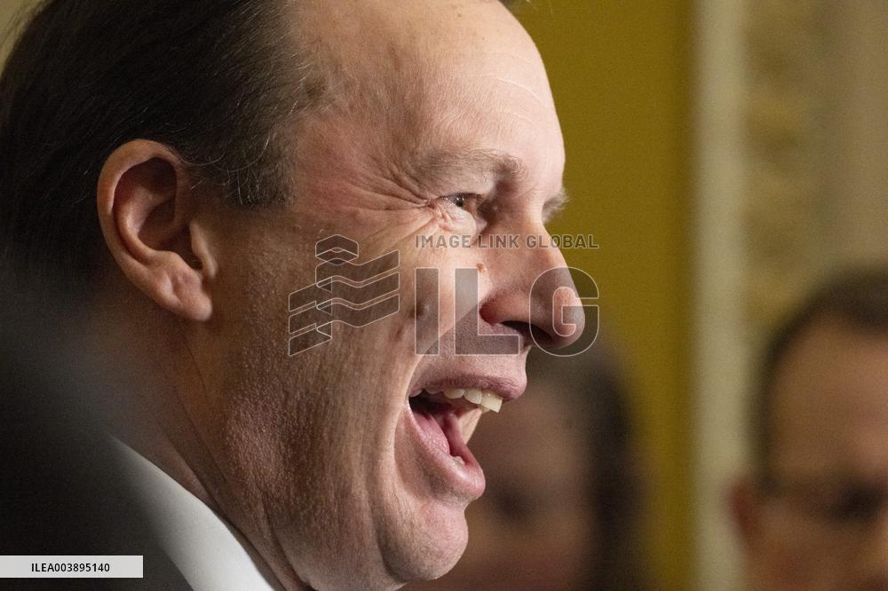 US Senate Democrats Weekly Luncheon Press Conference - DC