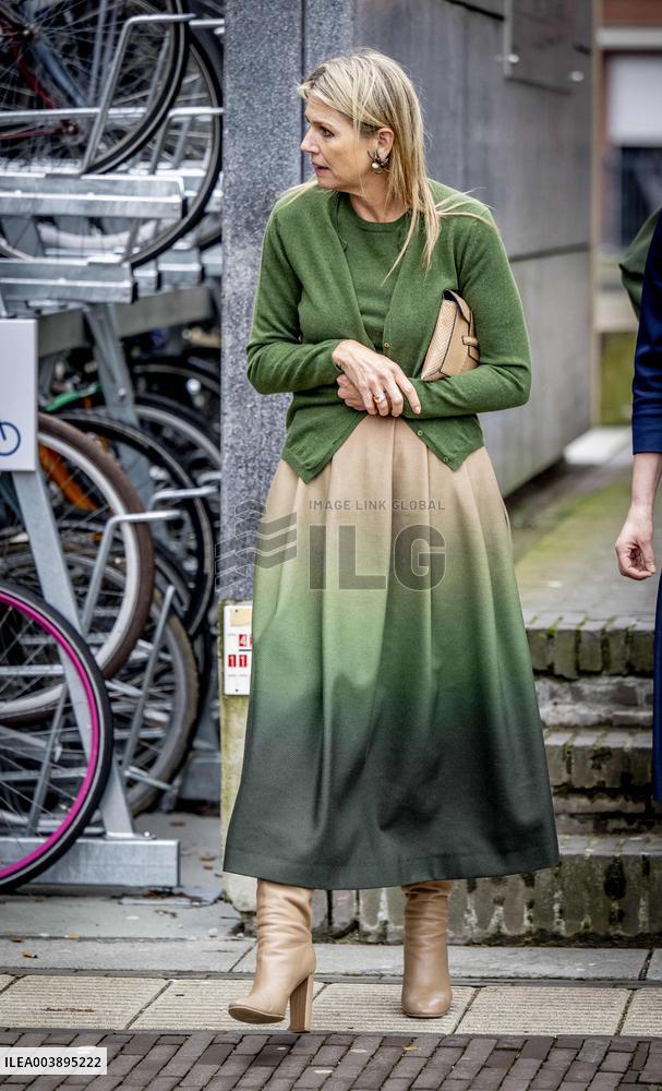 Queen Máxima Makes A Working Visit To The Join Us Foundation - Hertogenbosch