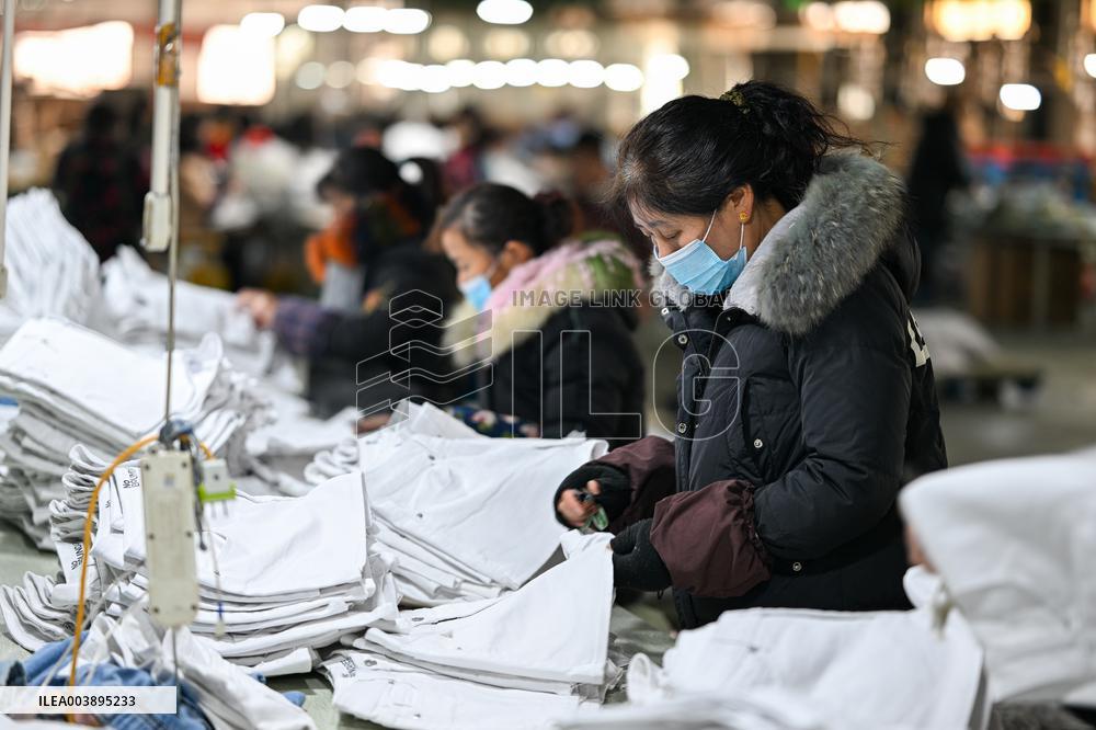 Chinese Garments Export