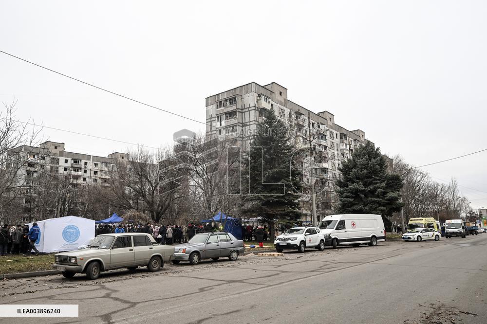 Russias massive missile attack on Zaporizhzhia