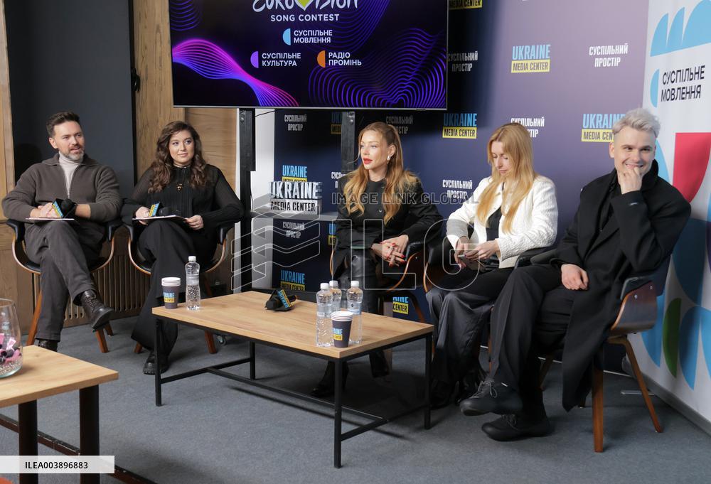 Draw and presentation of songs during Ukraines ESC 2025 National Selection in Kyiv