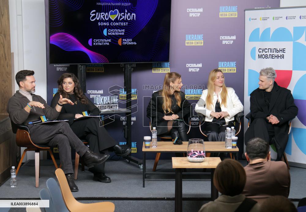 Draw and presentation of songs during Ukraines ESC 2025 National Selection in Kyiv