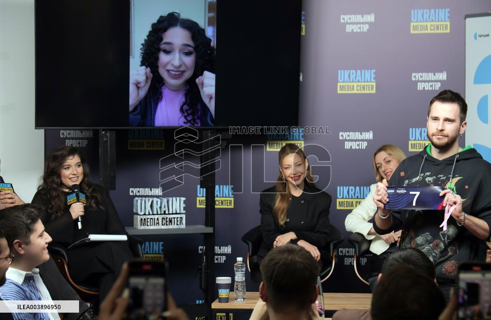 Draw and presentation of songs during Ukraines ESC 2025 National Selection in Kyiv