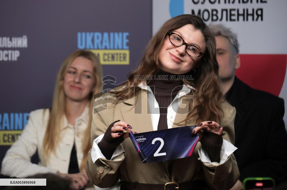 Draw and presentation of songs during Ukraines ESC 2025 National Selection in Kyiv