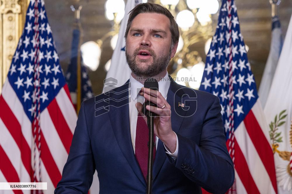 Vice President JD Vance swears in John Ratcliffe as Director of the Central Intelligence Agency