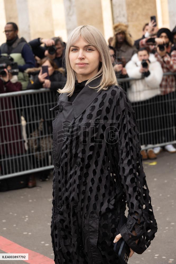 PFW - Rick Owens - Arrivals NB