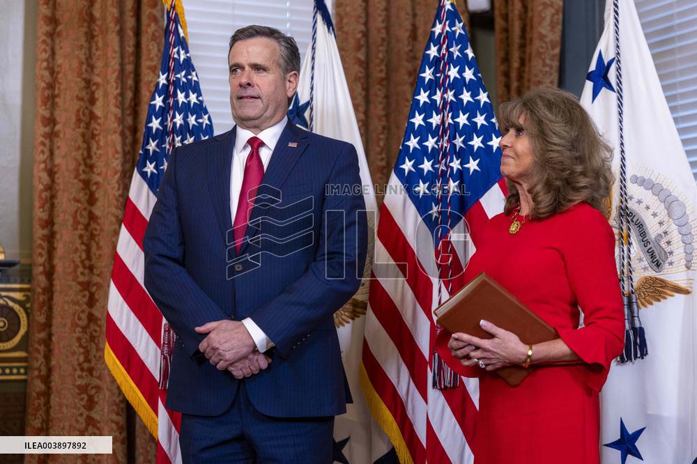 Vice President JD Vance swears in John Ratcliffe as Director of the Central Intelligence Agency