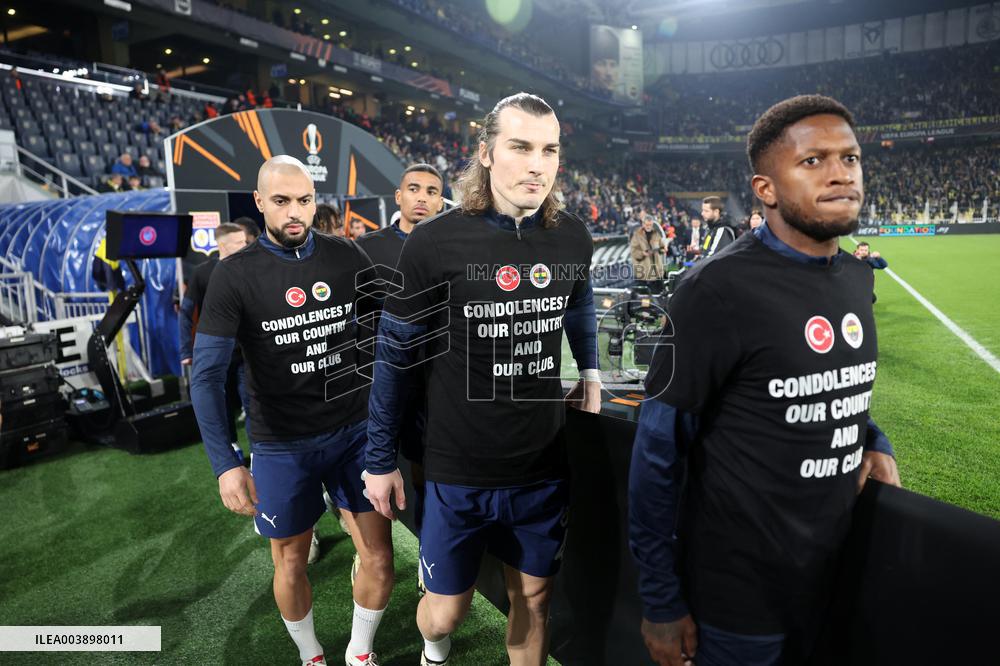 UEFA Europa League - Fenerbahce vs Olympique Lyonnais