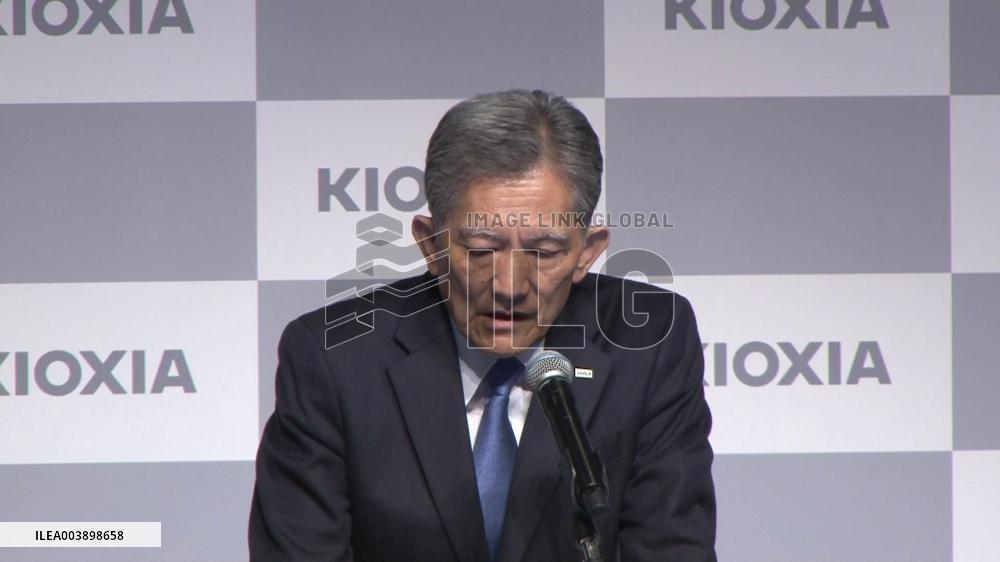 Japanese chipmaker Kioxia President Hayasaka