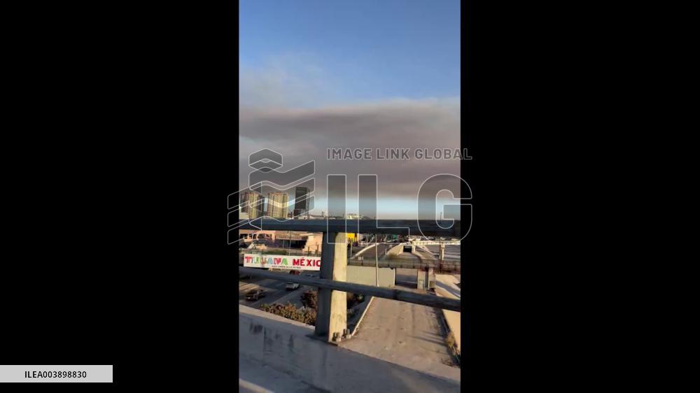 Mexico: Wildfires Force Evacuations, Claim One Life In Baja California