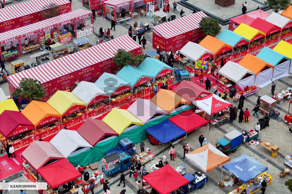Chinese People Prepare For The Spring Festival