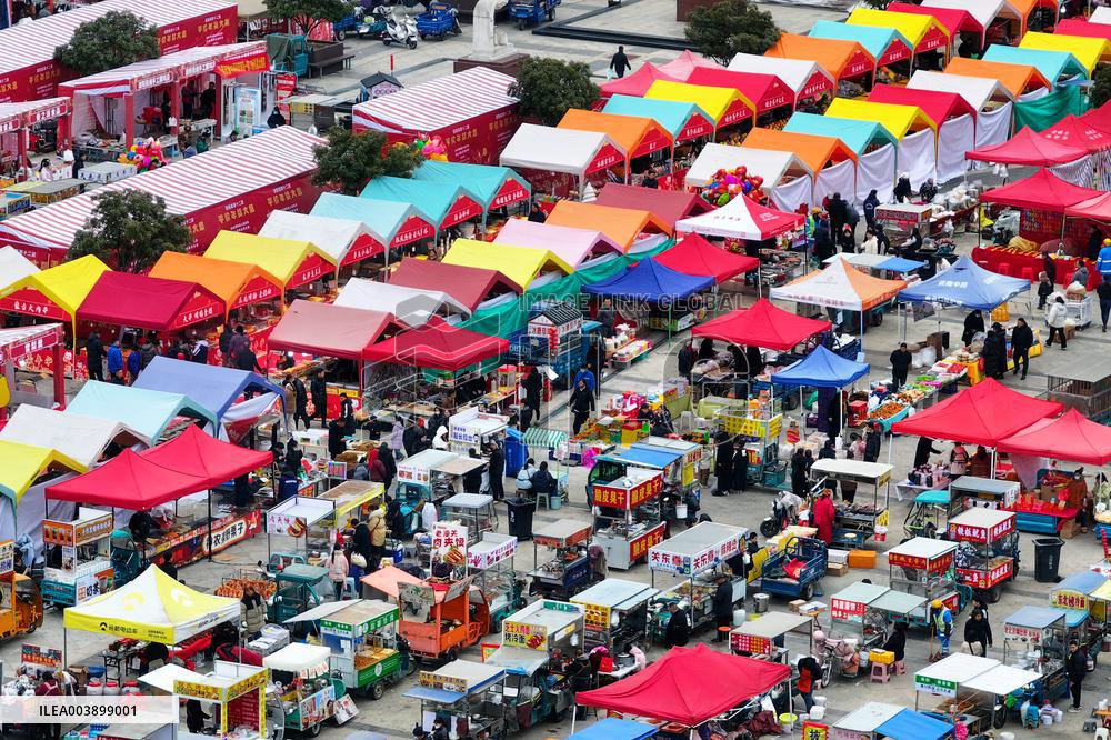 Chinese People Prepare For The Spring Festival