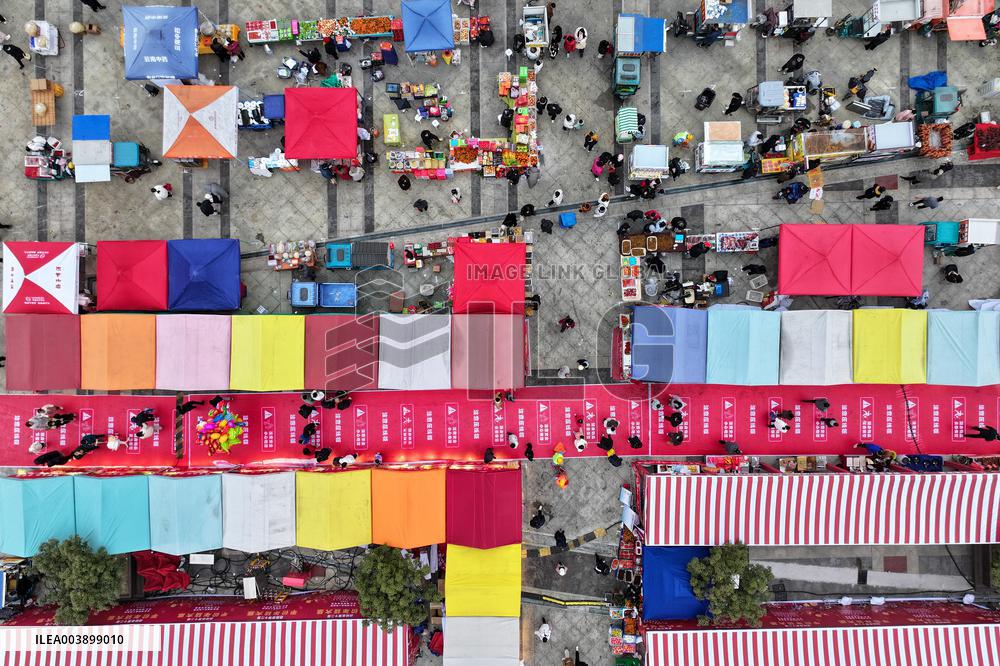 Chinese People Prepare For The Spring Festival