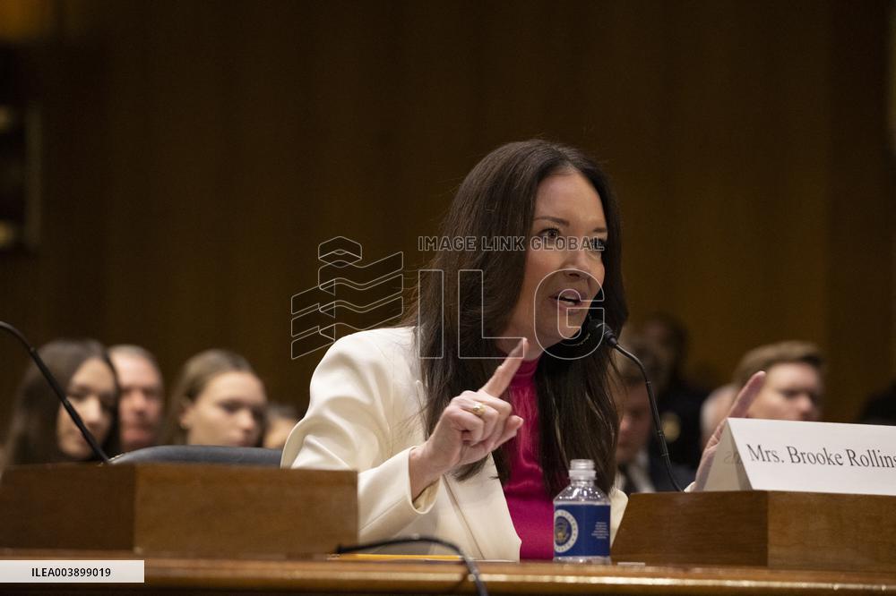 Hearings To Examine The Nomination Of Brooke Rollins To Be Secretary Of Agriculture - DC