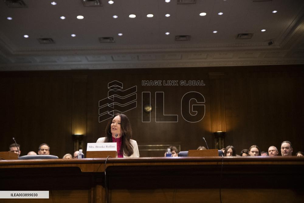 Hearings To Examine The Nomination Of Brooke Rollins To Be Secretary Of Agriculture - DC