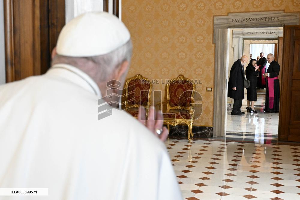 Pope Francis Private Audience - Vatican