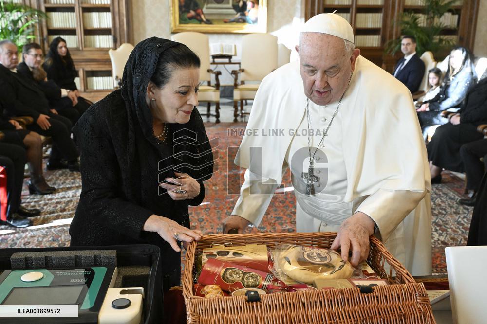 Pope Francis Private Audience - Vatican