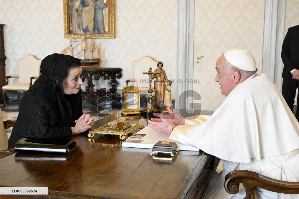 Pope Francis Private Audience - Vatican
